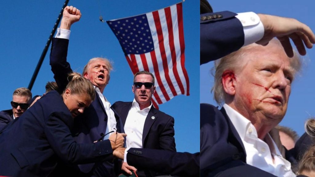 Donald Trump: અમેરિકાના પૂર્વ રાષ્ટ્રપતિ ડોનાલ્ડ ટ્રમ્પની રેલીમાં ગોળીબાર, શંકાસ્પદ હુમલાખોર સહિત બેના મોત