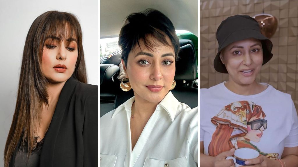 Hina Khan: હેર શોર્ટ કર્યા બાદ હવે માથું મુંડાવ્યું, હીના ખાન ને ટોપીમાં જોઇ ચાહકોએ લૂંટાવ્યો પ્રેમ