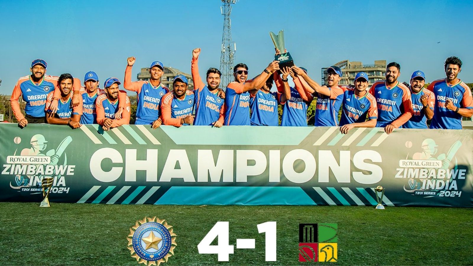 India vs Zimbabwe 2024 Highlights : ભારત વિ. ઝિમ્બાબ્વે શ્રેણી, બધી