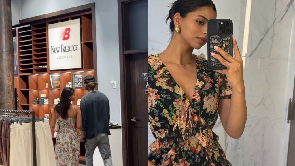 સુહાના ખાન પિતા શાહરૂખ ખાન સાથે ધ કિંગ મુવીના શૂટિંગ માટે ન્યૂયોર્કમાં, શોપિંગના ફોટા વાયરલ