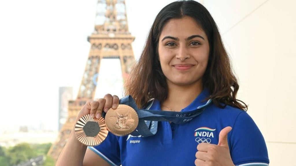 Manu Bhaker: મનુ ભાકર કાલા ચશ્મા ગીત પર કર્યો ડાન્સ, જુઓ વાયરલ વીડિયો