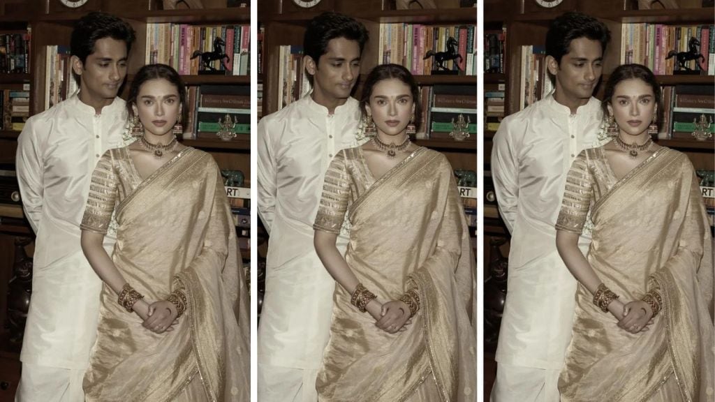 Aditi Rao Hydari Siddharth : લગ્ન બાદ અદિતિ રાવ હૈદરી સિદ્ધાર્થ મુંબઈ એરપોર્ટ પર દેખાયા, જુઓ ફોટા અને વિડિયોઝ Aditi Rao Hydari Siddharth : લગ્ન બાદ અદિતિ રાવ હૈદરી સિદ્ધાર્થ મુંબઈ એરપોર્ટ પર દેખાયા, જુઓ ફોટા અને વિડિયોઝ