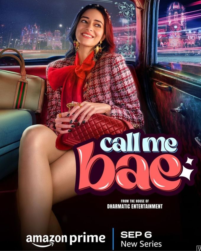 <strong>કૉલ મી બાએ (પ્રાઈમ વિડિયો) : </strong>અનન્યા પાંડેની કોમેડી ડ્રામા  "કૉલ મી બાએ" જે બેલા ચૌધરીની સ્ટોરી છે, જે એક એવી મહિલા છે જેને તેના અબજોપતિ પરિવાર દ્વારા અસ્વીકાર કરવામાં આવી છે. આ ફિલ્મમાં વીર દાસ, ગુરફતેહ પીરઝાદા અને વરુણ સૂદ પણ છે. "Call Me Bae" 6 સપ્ટેમ્બરે Amazon Prime Video પર સ્ટ્રીમ થશે.