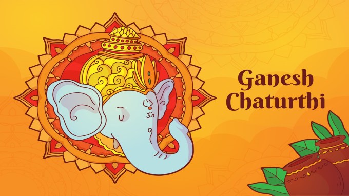 ગણપતિ દાદા આવે છે<br>જીવનમાં શુભ અને લાભ લાવે છે<br>જેમને મળી જાય તેમના આશીર્વાદ<br>તે બની જાય છે ધનવાન<br>ગણેશ ચતુર્થીની શુભકામના<br>Happy Ganesh Chaturthi<br>(Photo: Freepik)
