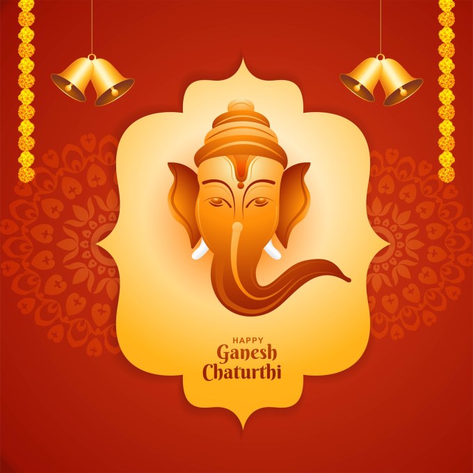ૐ ગં ગણપતેય નમો નમઃ<br>શ્રી સિદ્ધિવિનાયક નમો નમઃ<br>અષ્ટવિનાયક નમો નમઃ<br>ગણપતિ બાપ મોરિયા:<br>ગણેશ ચતુર્થીની આપ સર્વેને શુભકામના<br>Happy Ganesh Chaturthi<br>(Photo: Freepik)