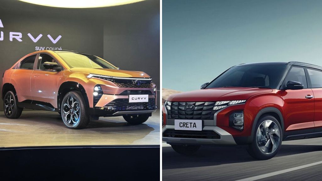 Tata Curvv vs Hyundai Creta: ટાટા કર્વ કે હ્યુન્ડાઇ ક્રેટા કઇ કાર શ્રેષ્ઠ? કારની કિંમત અને ફીચર્સ વિશે જાણી નક્કી કરો