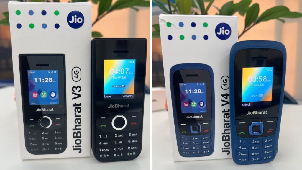 Reliance JioBharat V3 V4 Launch: જિયોભારત વી3 અને વી4 ફોન લોન્ચ, 455 થી વધુ Live TV, જાણો કિંમત અને ખાસિયતો
