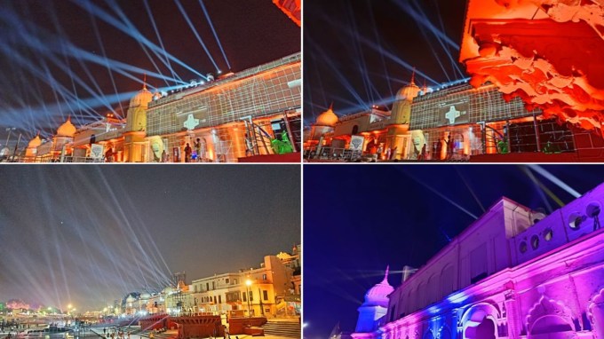 Ayodhya Deepotsav 2024 : અયોધ્યા પ્રકાશના ભવ્ય દીપોઉત્સવ માટે સંપૂર્ણ રીતે તૈયાર છે. રામલલાના અભિષેક પછી આયોજિત પ્રથમ દીપોત્સવ ઘણી રીતે વિશેષ બનવાનો છે. સરયુ નદીના 55 ઘાટો પર 28 લાખ દીવા નાખવામાં આવ્યા છે. આ વર્ષે 25 લાખ દીવા પ્રગટાવીને વર્લ્ડ રેકોર્ડ બનાવવાની યોજના છે. જો સમગ્ર અયોધ્યાની વાત કરીએ તો ત્યાં 35 લાખથી વધુ દીવા પ્રગટાવવાની સંભાવના છે.(photo - Aditya Malhotra)