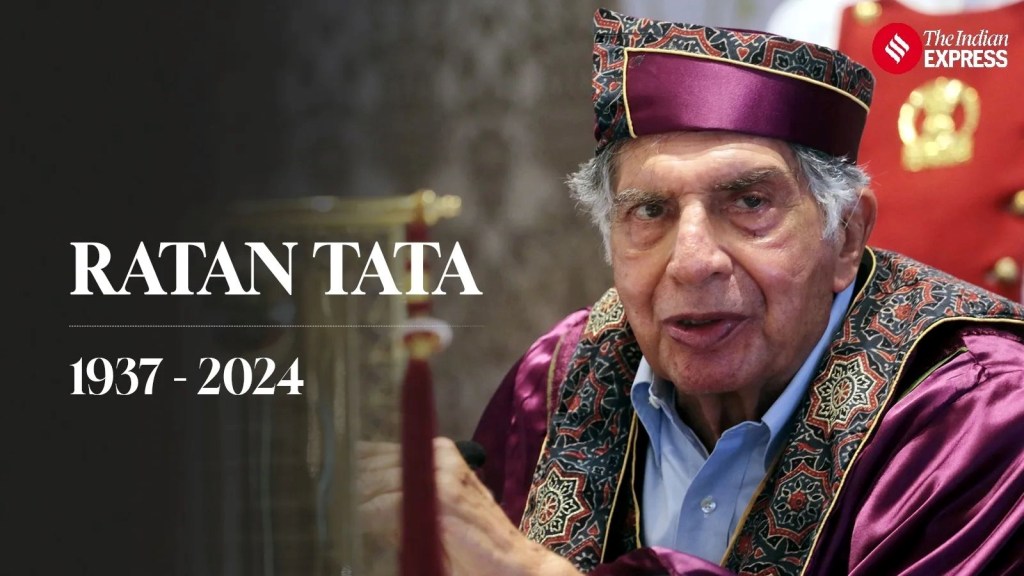 Ratan Tata Passed Away : રતન ટાટાનું નિધન, 86 વર્ષની ઉંમરે લીધા અંતિમ શ્વાસ