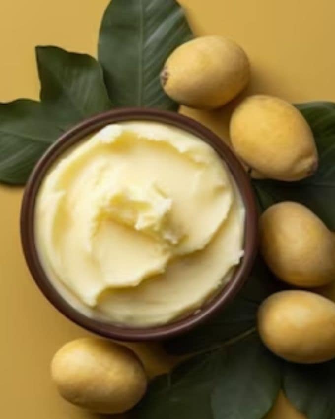 સ્કિનકેર કરે : તેમાં રહેલા એન્ટીઓક્સીડેન્ટ્સ તમારી સ્કિનને ફ્રી રેડિકલ અને પર્યાવરણની હાનિકારક અસરોથી બચાવે છે, જેના કારણે સ્કિનને યુવાન અને ચમકદાર રહે છે.શિયા બટરમાં બળતરા વિરોધી ગુણધર્મો હોય છે, જે સ્કિનની બળતરા અને લાલાશને ઠીક કરવામાં મદદ કરે છે.