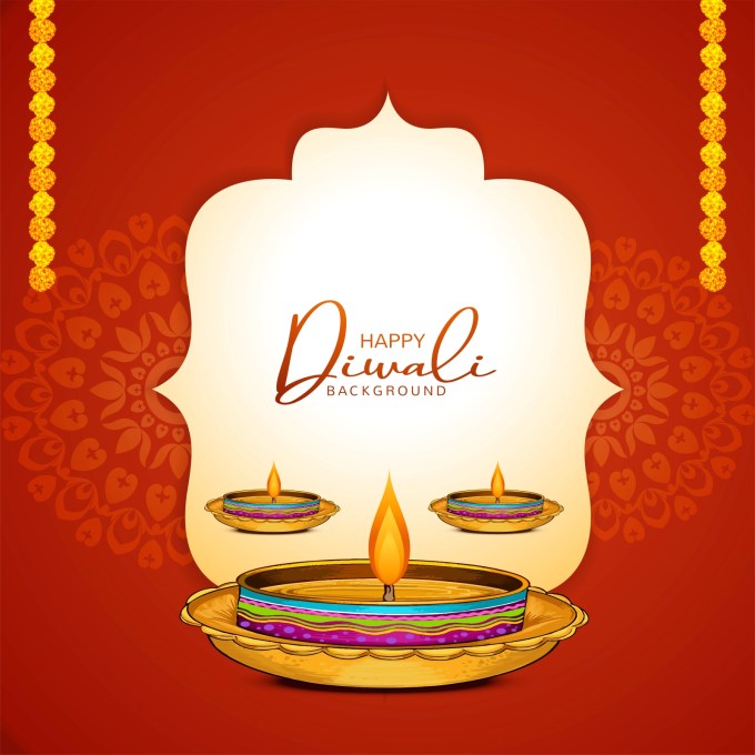 <strong>દિવાળી ધાર્મિક મહત્વ</strong><br>દિવાળીનું વિશેષ ધાર્મિક મહત્વ ધરાવે છે. માન્યતા અનુસાર આ દિવસે ભગવાન રામ 14 વર્ષનો વનવાસ પૂર્ણ કરી પત્ની સીતા અને ભાઇ લક્ષ્મણ સાથે અયોધ્યા પરત આવ્યા હતા. ભગવાન રામના આગમનની ખુશમાં અયોધ્યાવાસીઓએ ઘરે ઘરે દીપક પ્રગટાવી તેનું સ્વાગત કર્યુ હતું. આ દિવસ હતો કારતક વદ અમાસ. આથી દર વર્ષે ભગવાન રામની આયોધ્યા આગમનની ખુશમાં દિવાળી તહેવાર ઉજવાય છે. (Photo: Freeepik)