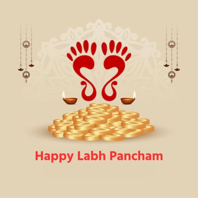 <strong>લાભ પાંચમ કેમ ઉજવાય છે</strong><br>લાભ પાંચમ કારતક સુદ પાંચમ તિથિ પર ઉજવાય છે. દિવાળી બાદ આવતી લાભ પાંચમ પર વેપારીઓ શુભ મુહૂર્તમાં દુકાન ખોલી મુહૂર્ત કરે છે, જેથી સમગ્ર વર્ષ દરમિયાન વેપાર ધંધામાં પ્રગતિ થાય.<br><strong>Happy Labh Pancham</strong><br>(Photo: Freepik)