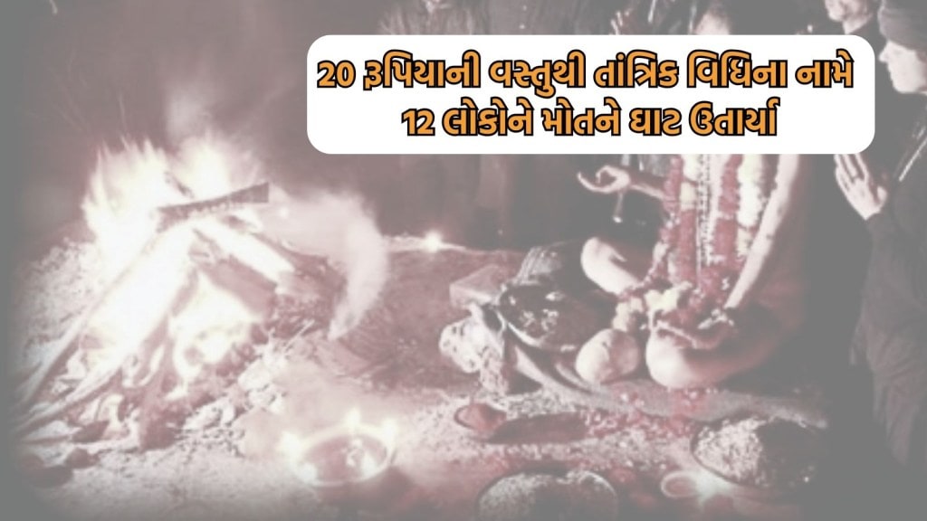 ગુજરાતનો પ્રથમ સિરિયલ કિલર તાંત્રિક: 20 રૂપિયાની વસ્તુથી તાંત્રિક વિધિના નામે 12 લોકોને મોતને ઘાટ ઉતાર્યા