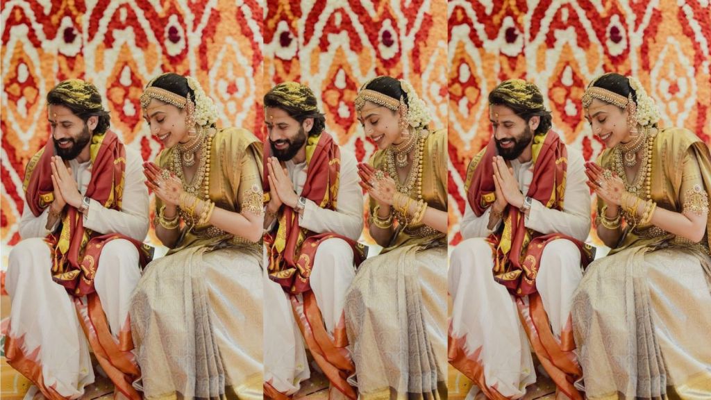 નાગા ચૈતન્ય શોભિતા ધૂલીપાલા લગ્નના બંધનમાં બંધાયા, નાગાર્જુનએ અદભુત ફોટા કર્યા શેર