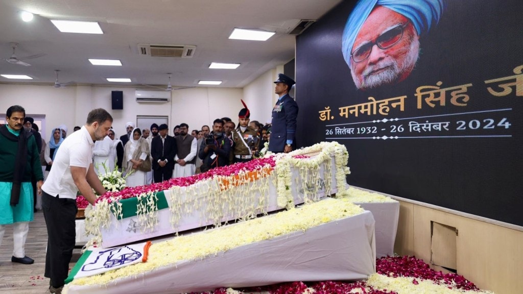 રાહુલ ગાંધીએ કહ્યું – નિગમબોધ ઘાટ પર અંતિમ સંસ્કાર પૂર્વ પીએમ મનમોહન સિંહનું અપમાન