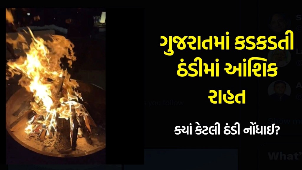Gujarat Winter weather Update : ગુજરાતમાં ઠંડીમાં આંશિક ઘટાડો, 5 દિવસ કેવી રહેશે ઠંડી, વાંચો હવામાન વિભાગની આગાહી