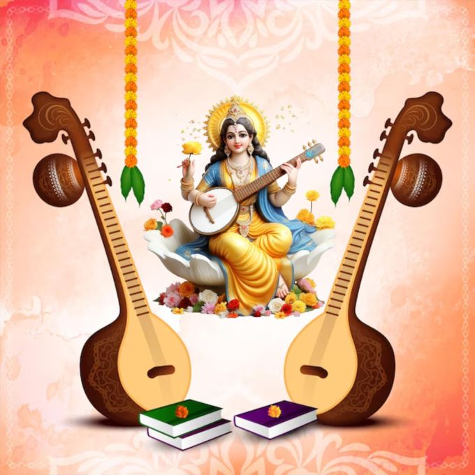  <strong>Happy Basant Panchami wishes: વસંત પંચમી શુભેચ્છા સંદેશ</strong><br>માતા સરસ્વતીની પૂજાનો તહેવાર વસંત પંચમી પ્રેમનુ પ્રતિક પણ છે. આ ખાસ દિવસ પર તમારા પરિવારજનો, મિત્રો અને સગાસંબંધીઓને વસંત પંચમીની શુભેચ્છા પાઠવી શકો છો. અહીં વસંત પંચમી શુભેચ્છા સંદેશ આપ્યા છે, જે મોકલી તમારા પ્રિયજનોને આ દિવસ ખાસ બનાવી શકાય છે.<br><strong>Happy Basant Panchami 2025<br>વસંત પંચમીની શુભેચ્છા</strong><br>(Photo: Freepik)