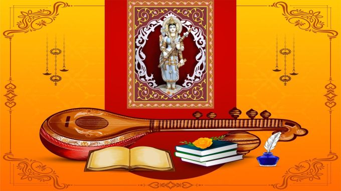 <strong>Basant Panchami 2025 Date : વસંત પંચમી ક્યારે ઉજવાય છે?</strong><br>વસંત પંચમી હિન્દુ ધર્મનો ખાસ તહેવાર છે. હિન્દુ પંચાગ મુજબ મહા સુદ પાંચ તિથિને વસંત પંચમી કહેવાય છે. આ તહેવાર વસંત ઋતુમાં ઉજવાય છે, જ્યારે ધરતી પર કુદરત ખોળે કળાએ ખીલી ઉઠી છે. વસંત પંચમી પર જ્ઞાનની દેવી સરસ્વતી માતાની પૂજા કરવાની પરંપરા છે. આ દિવસથી વિદ્યાભ્યાસ શરૂ કરવામાં આવે છે. આ વસંત પંચમી પર પીળા વસ્ત્રો પહેરવાનો અને ભગવાનને પીળી વાનગીનો ભોગ ધરાવવાનો રિવાજ છે.<br><strong>Happy Basant Panchami 2025<br>વસંત પંચમીની શુભેચ્છા</strong><br>(Photo: Freepik)