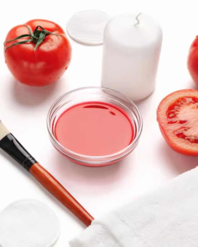 <strong>સ્કિન કલીન કરે</strong> : સૌપ્રથમ તમારી સ્કિનને ટામેટાંથી સારી રીતે સાફ કરો. આ માટે એક ટામેટાને પીસીને તેમાં થોડું દૂધ મિક્સ કરો. આ મિશ્રણને ચહેરા પર લગાવો અને હળવા હાથે મસાજ કરો અને પછી ચહેરો ધોઈને સાફ કરો. તમે તેને 5 થી 10 મિનિટ માટે પણ છોડી શકો છો.