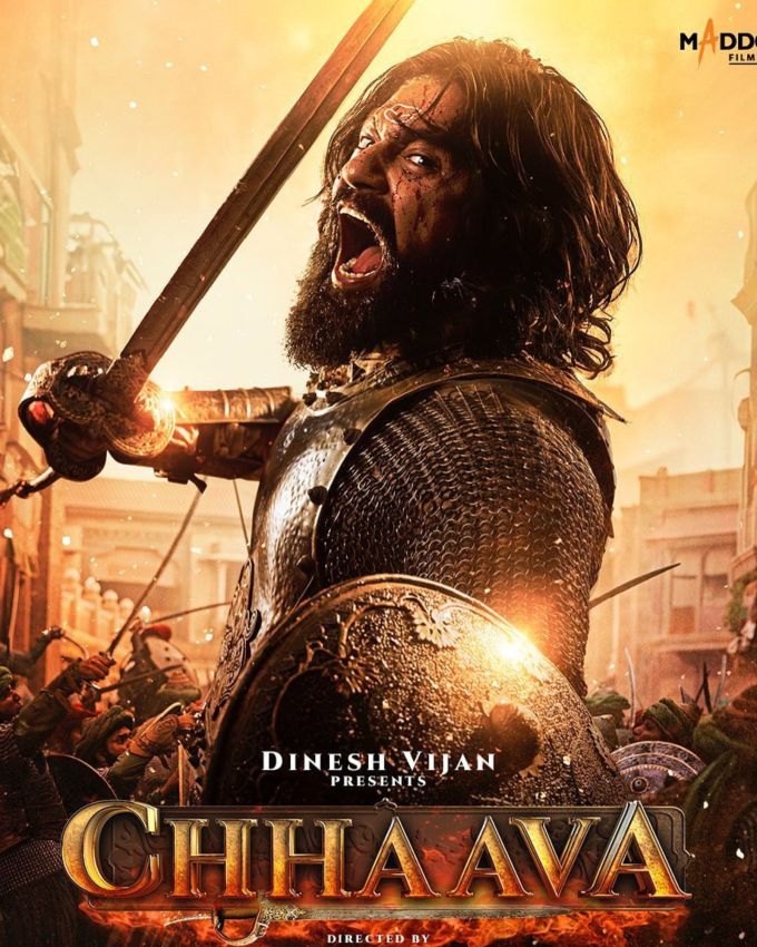 <strong>છાવા (Chhaava) :</strong> વિકી કૌશલ અને રશ્મિકા મંદન્નાની આ વર્ષની સૌથી રાહ જોવાતી ફિલ્મ 'છાવા' આ શુક્રવારે સિનેમાઘરોમાં ધમાલ મચાવશે. મેડોક્સ ફિલ્મ્સ બેનર હેઠળ બનેલી આ ફિલ્મ એક પીરિયડ ડ્રામા ફિલ્મ છે, જેનું દિગ્દર્શન લક્ષ્મણ ઉત્તેકર દ્વારા કરવામાં આવ્યું છે. આ ફિલ્મમાં વિકી અને રશ્મિકા મંદાના ઉપરાંત અક્ષય ખન્ના પણ મહત્વપૂર્ણ ભૂમિકામાં છે.