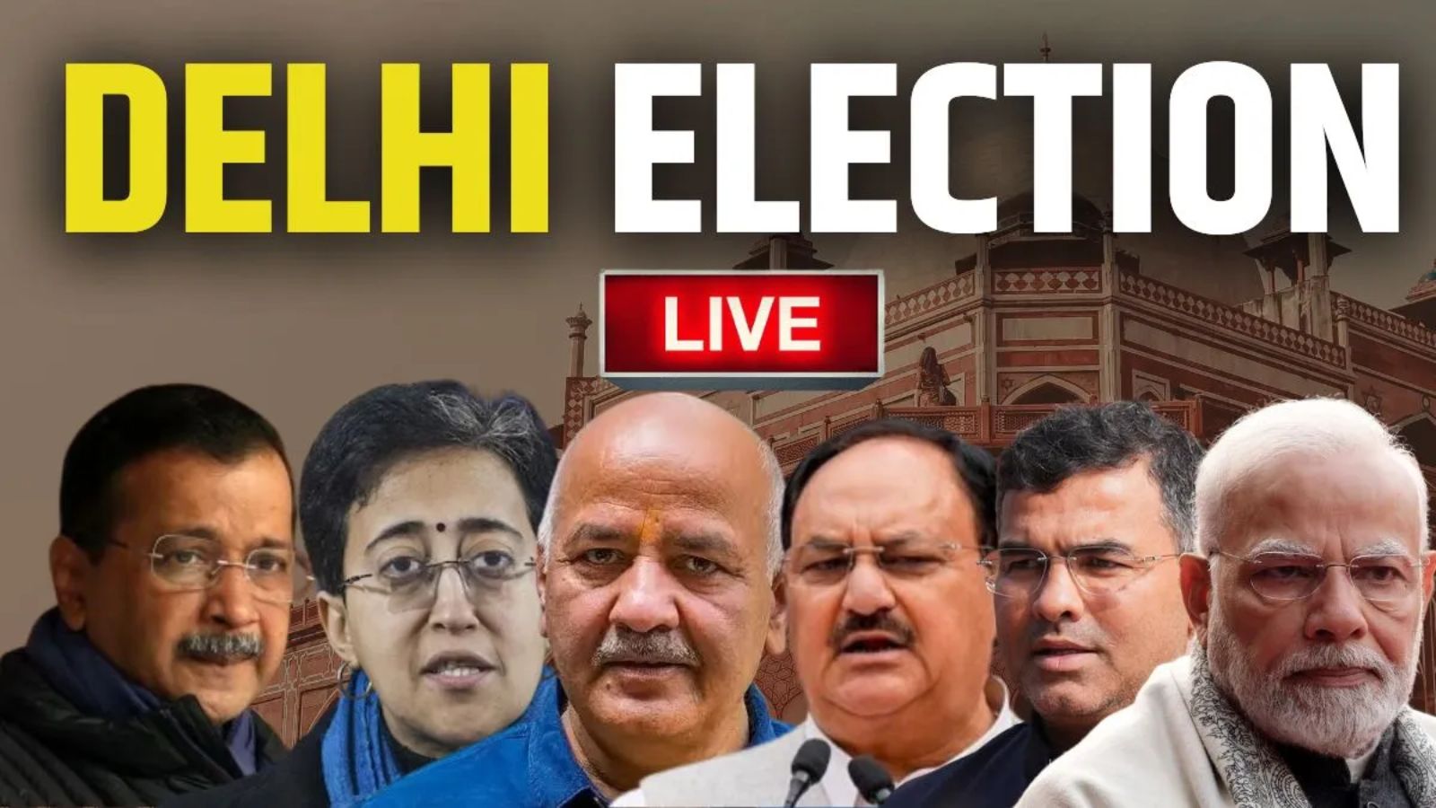 Delhi Assembly Election Result 2025 LIVE Delhi Election 2025 ECI Vote