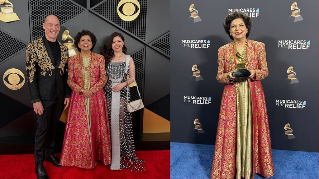 Grammys 2025 Chandrika Tandon, Chandrika Tandon Ahmedabad,