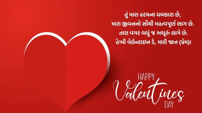 તું મારા હૃદયમાં છે અને મારી ખુશી તારી સાથે જોડાયેલી છે. તારા વિના બધુ જ અધૂરું છે. તારી સાથે વિતાવેલી દરેક ક્ષણ, દરેક દિવસ વેલેન્ટાઇન ડે જેવો લાગે છે. (તસવીર: Freepik)