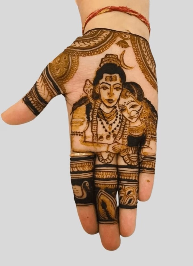 મહેંદી ડિઝાઇન - 7<br>(Photo Source: Pinterest)