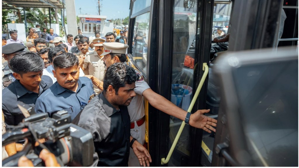 તમિલનાડુ TASMAC કૌભાંડ મામલે વિરોધ પ્રદર્શન પૂર્વે અન્નામલાઈ સહિત નેતાઓની ધરપકડ