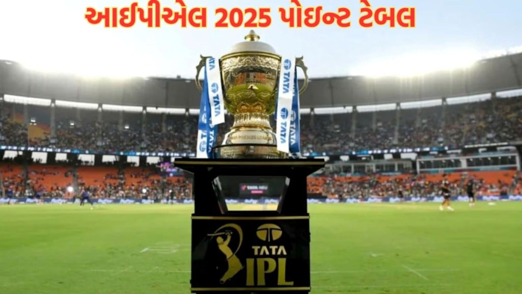IPL 2025 Points Table : આઈપીએલ 2025 પોઇન્ટ ટેબલ, જાણો કોણ છે નંબર વન
