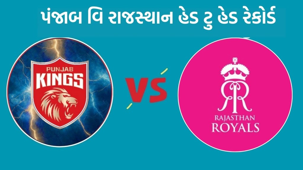 PBKS vs RR Head To Head : આઈપીએલ 2025, પંજાબ વિ રાજસ્થાન હેડ ટુ હેડ રેકોર્ડ, જુઓ રસપ્રદ ફેક્ટ