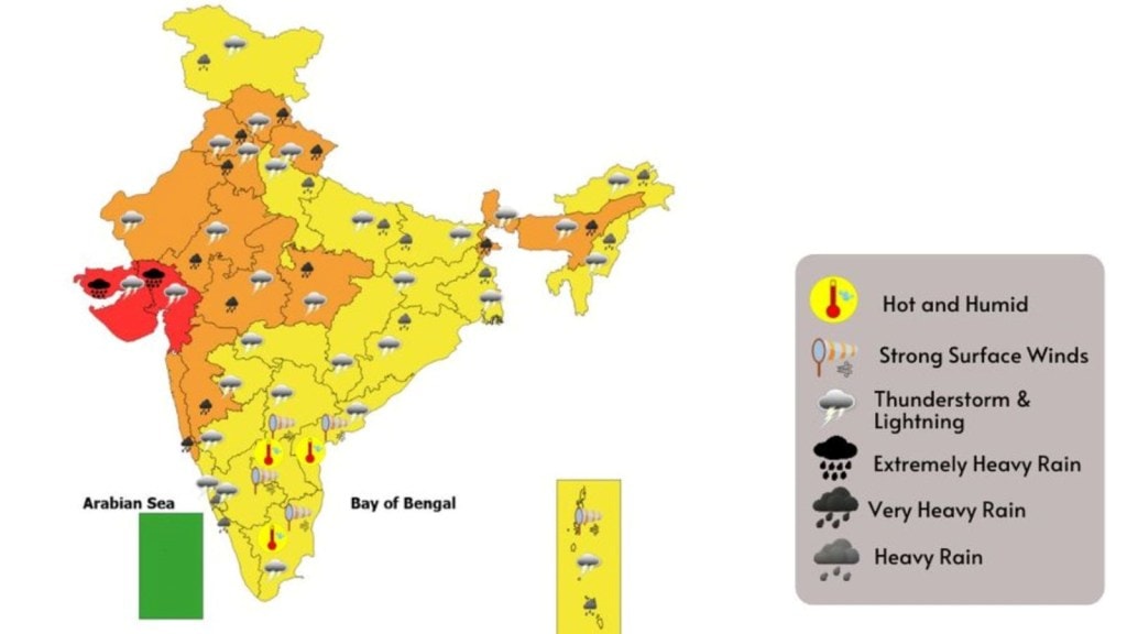 ગુજરાતમાં મજબૂત ચોમાસાની સિસ્ટમ બની, આગામી 2 દિવસ મેઘરાજા આ જિલ્લાઓમાં ભુક્કા બોલાવશે