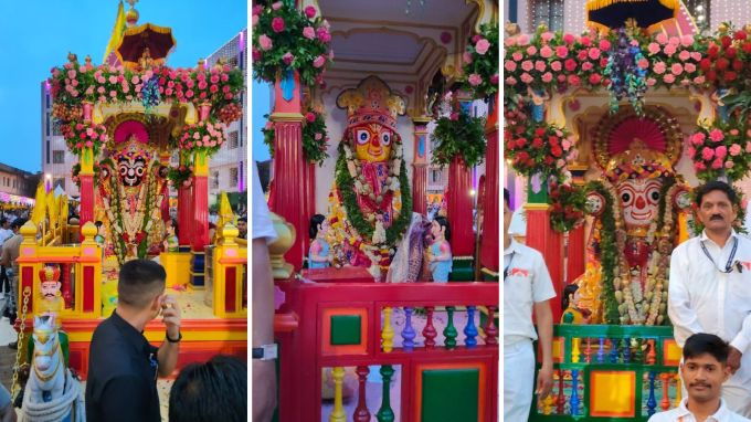 <strong>અમદાવાદ જગન્નાથ રથયાત્રા</strong><br>અમદાવાદમાં 148મી રથયાત્રા યોજાઇ છે. પુરી બાદ અમદાવાદની રથયાત્રા સૌથી જુની માનવામાં આવે છે. અમદાવાદની 18 કિમી લાંબી રથયાત્રા જગન્નાથ મંદિરથી પ્રસ્થાન થઇ સરસપુર પહોંચે છે અને ત્યાથી પરત નિજ મંદિરે આવે છે.