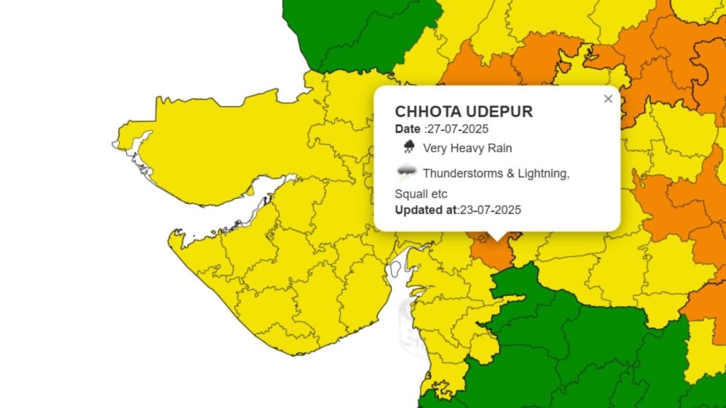 Gujarat rain alert, imd weather update