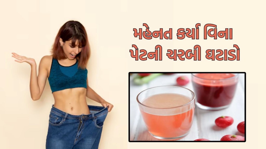 શું તમે પણ પેટની ચરબી ઘટાડવા માંગો છો તો દરરોજ આ જ્યુસનું કરો સેવન