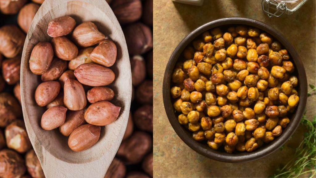 સીંગ કે શેકેલા ચણા : શેમાં વધુ પ્રોટીન હોય?