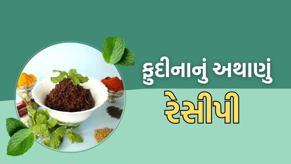 ફુદીનાનું અથાણું બનાવવાની સિમ્પલ રેસીપી! ખાનારા તમને પૂછશે રેસીપી
