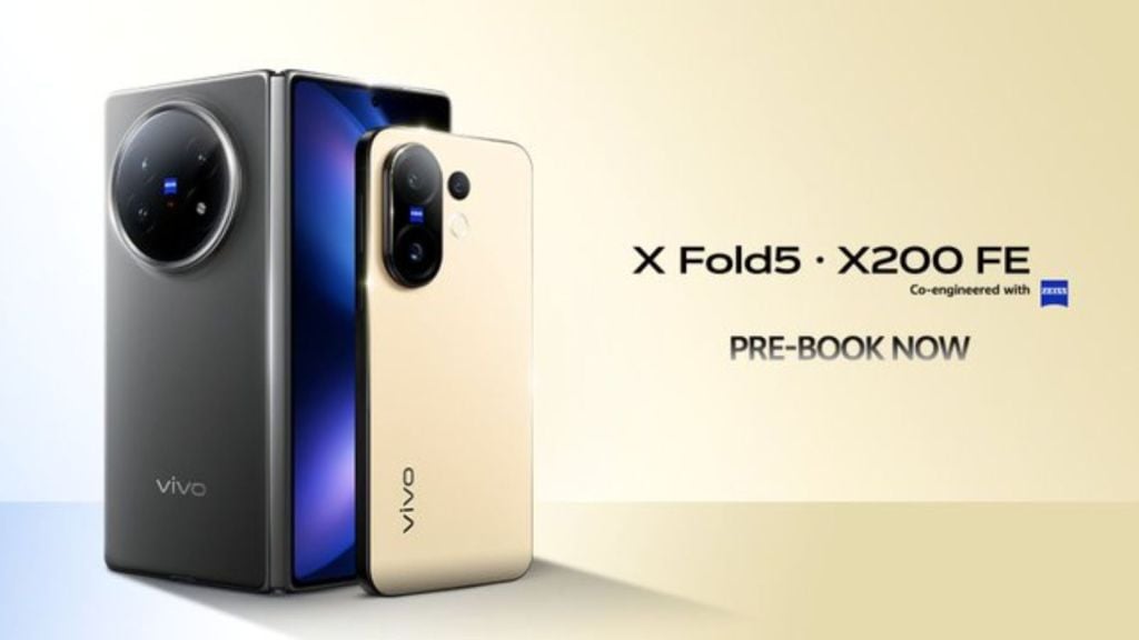 Vivo X Fold 5 Launch: વીવો એક્સ ફોલ્ડ 5 ફોલ્ડેબલ ફોન ભારતમાં લોન્ચ, 50MP ટ્રિપલ કેમેરા અને 6000mAh બેટરી Vivo X Fold 5 Launch: વીવો એક્સ ફોલ્ડ 5 ફોલ્ડેબલ ફોન ભારતમાં લોન્ચ, 50MP ટ્રિપલ કેમેરા અને 6000mAh બેટરી