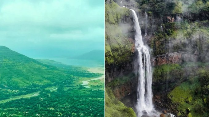 <strong>Mahabaleshwar Places: </strong>વરસાદની ઋતુમાં હરિયાળી, વાદળોથી ઢંકાયેલા પર્વતો અને ઠંડા પવનનો આનંદ માણવા માંગ છો તો મહાબળેશ્વર તમારા માટે યોગ્ય સ્થળ છે. મહારાષ્ટ્રના સતારા જિલ્લામાં સ્થિત આ હિલ સ્ટેશન ચોમાસામાં વધુ સુંદર બની જાય છે. અહીંની ખીણો, ધોધ અને ખીણના નજારા મનને મોહિત કરે છે. (તસવીર - સોશિયલ મીડિયા)