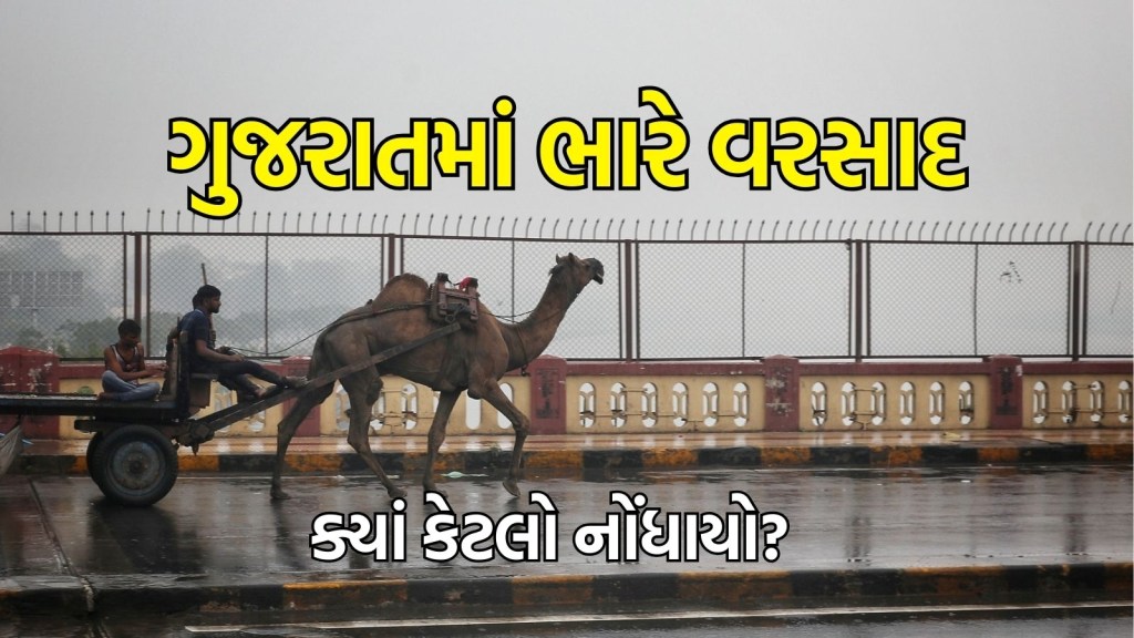 Gujarat Rain : ગુજરાતમાં મેઘાની ફરી બેટિંગ! 24 કલાકમાં 158 તાલુકામાં મેઘમહેર, ક્યાં કેટલો વરસાદ નોંધાયો?