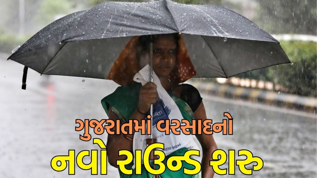 Gujarat Rain : ગુજરાતમાં વરસાદનો નવો રાઉન્ડ શરુ, 24 કલાકમાં 48 તાલુકામાં મેઘમહેર, વલસાડમાં 4 ઈંચ વરસાદ