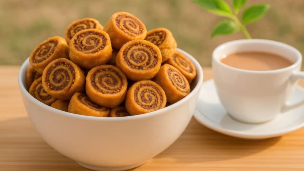 Bhakarwadi Recipe: મહારાષ્ટ્રની પ્રખ્યાત મસાલેદાર ભાખરવાડી બનાવવાની રેસીપી, સવારના નાસ્તામાં મજા પડી જશે