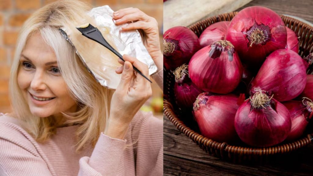 Herbal Hair Dye | સફેદ વાળ ફક્ત એક જ વારમાં કાળા કરી શકાય, ડુંગળીનો ઉપયોગ કરી બનાવો હર્બલ હેર ડાય