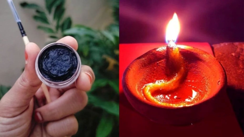 પૂજા પછી સળગેલી વાટથી બનાવો કાજલ, અહીં જુઓ સ્ટેપ બાય સ્ટેપ પ્રોસેસ