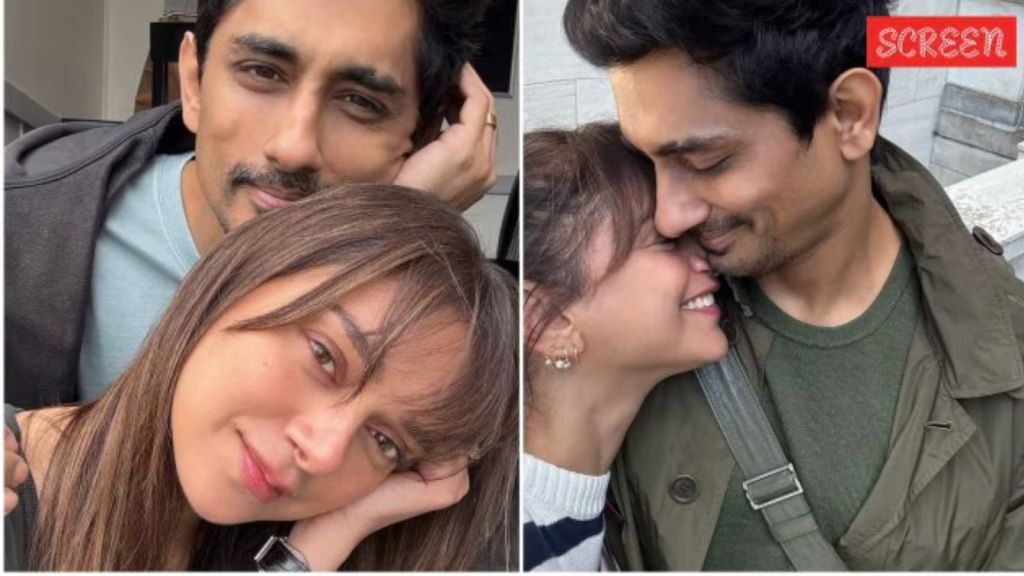 Aditi Rao Hydari Siddharth | અદિતિ રાવ હૈદરી અને સિદ્ધાર્થની પહેલી મેરેજ એનિવર્સરી, ફોટા કર્યા શેર