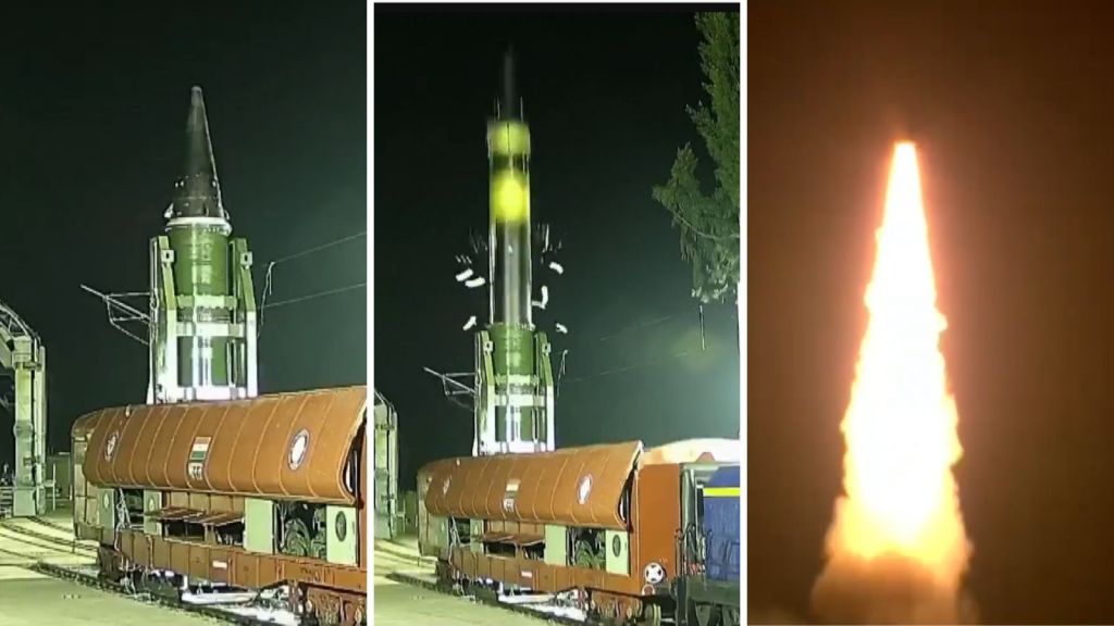 Agni Prime Missile : રેલ આધારિત મોબાઈલ લોન્ચર સિસ્ટમથી અગ્નિ પ્રાઈમ મિસાઈલનું સફળ પરીક્ષણ, 2000 KM સુધી હુમલો કરી શકશે