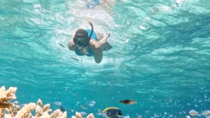 માલદીવમાં અનન્યા પાંડે (Photo: Ananya Panday/Instagram)