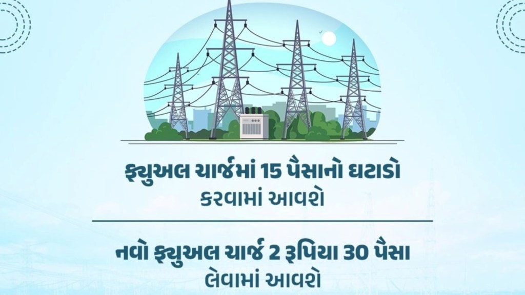 ગુજરાતમાં ફરી એકવાર વીજળીના ભાવમાં ઘટાડો, જાણો તમારા ઘરનું લાઈટ બિલ કેટલું ઓછું આવશે?
