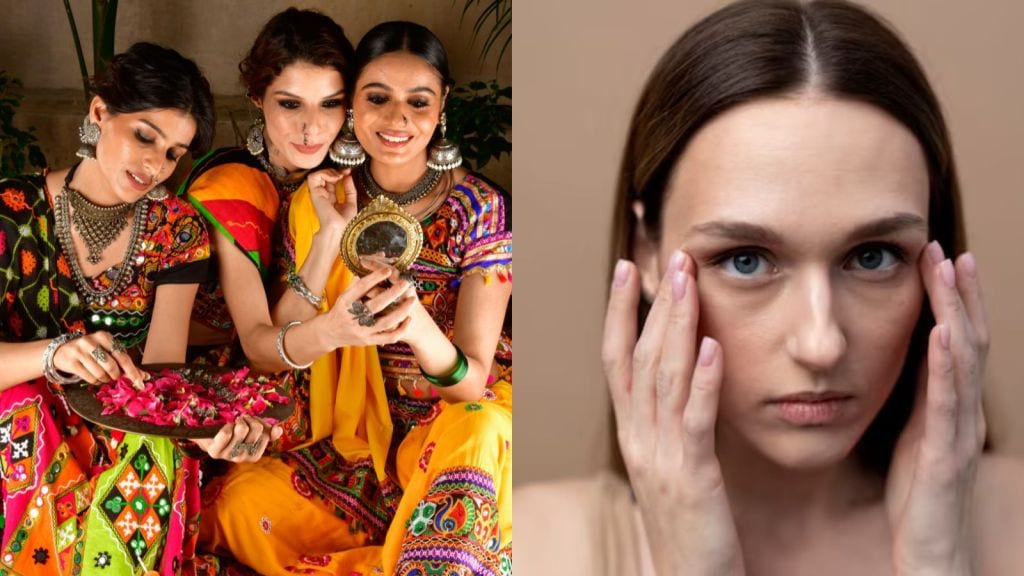 Navratri 2025 | નવરાત્રીના ઉજાગરામાં ડાર્ક સર્કલ થાય તો તમારા રસોડામાં રહેલ આ વસ્તુનો કરો ઉપયોગ, ચહેરો ચમકી જશે ! Navratri 2025 | નવરાત્રીના ઉજાગરામાં ડાર્ક સર્કલ થાય તો તમારા રસોડામાં રહેલ આ વસ્તુનો કરો ઉપયોગ, ચહેરો ચમકી જશે !