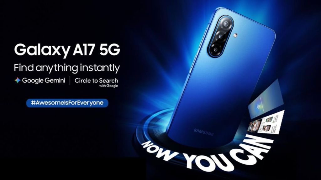 Samsung Galaxy A17 5G Launch: AI ફીચર્સ વાળો સેમસંગ ગેલેક્સી એ17 5જી સ્માર્ટફોન લોન્ચ, જાણો કિંમત અને ફીચર્સ